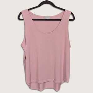 Luxe Soft Baby Pink Tank XL